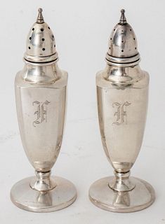 Mueck-Cary Sterling Silver Salt and Pepper Shakers