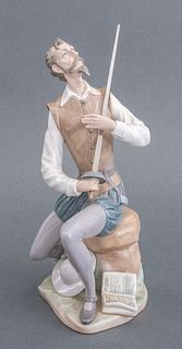 Lladro "Oration" Dom Quixote Porcelain Figurine