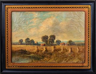 G. Scott Landscape Oil on Canvas