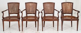 Italian Neoclassical Provincial Style Armchairs