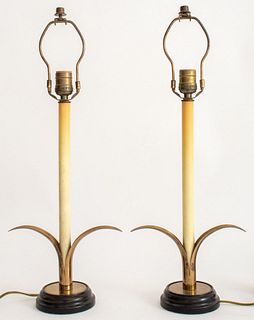 Hollywood Regency Vintage Table Lamp, Pair