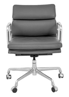 Charles & Ray Eames Grey 'Soft Pad' Office Chair