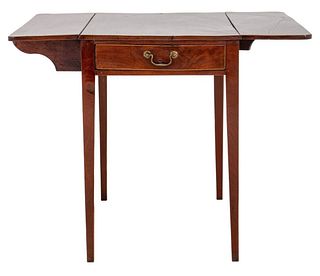 Hepplewhite Mahogany Pembroke Table, Late 18th c.