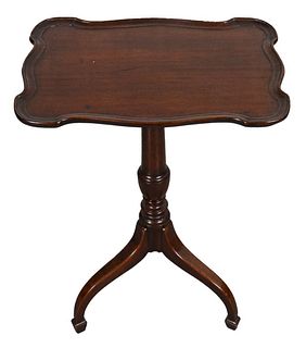 English Queen Anne Revival Side Table