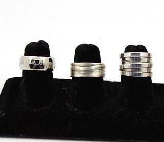 Assorted Sterling Silver & Other Rings, 3