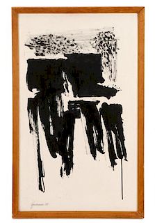 Jim Zambounis, "Abstraction In Black And White"