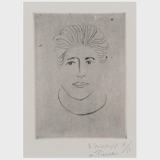 Henri Matisse (1869-1954): Portrait de Mme. Matisse