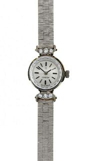 Omega Diamond Wristwatch.