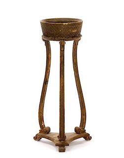 Continental Neoclassical Giltwood Plant Stand