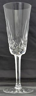 6 WATERFORD CRYSTAL LISMORE CHAMPAGNE FLUTES