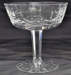 6 WATERFORD CRYSTAL LISMORE CHAMPAGNE / TALL SHERBERTS