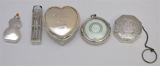 5 pc STERLING SILVER LADIES ACCOUTREMENTS
