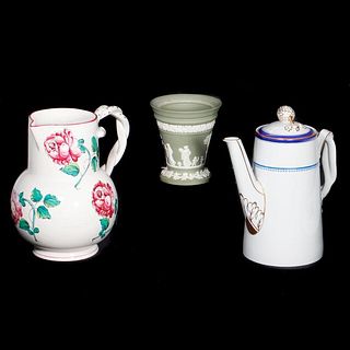 Misc. Group of Copeland Spode Coffeepot, and others.