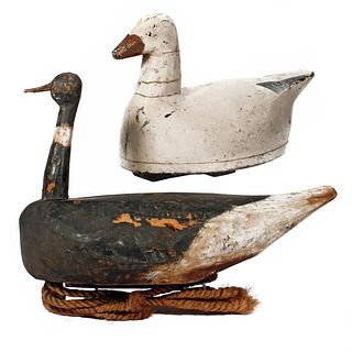 Two Antique Duck Decoys.