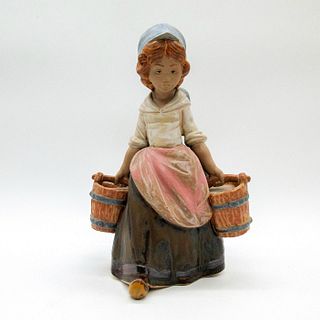 Girl With Two Pails 1013512 - Lladro Porcelain Figurine
