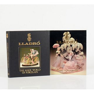 2pc Lladro Hardcover Books