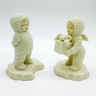 Pair of Department 56 Figurines, Winter Tales of Snowbabies