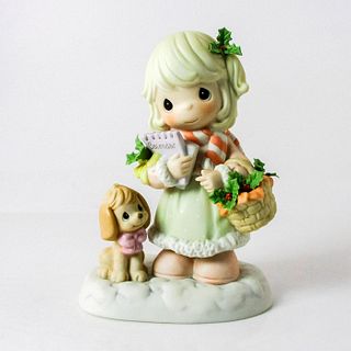 Precious Moments Figurine, December Holly Full of Foresight