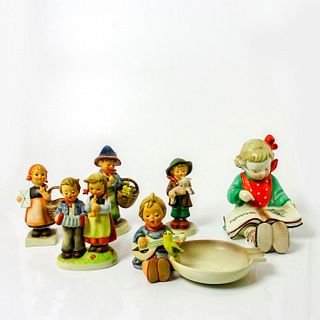 6pc Grouping of Vintage Hummel Figurines & Ashtray