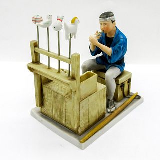 Franklin Porcelain Figurine, Japanese Candy Maker