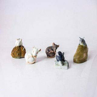 5pc Mice Figurines Set