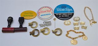 GROUP VINTAGE  10K WELCOME WAGON JEWELRY + COLLECTIBLES