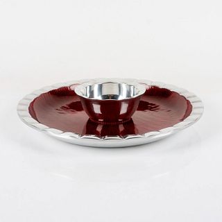 Simplydesignz Fluted Serving Tray and Bowl Set