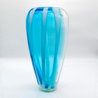 Lenox Urn Vase, Seaview Stripe