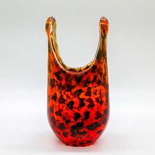 Kosta Boda Mini Vase, Catwalk Red