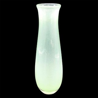 Villeroy & Boch Green Crystal Glass Bud Vase