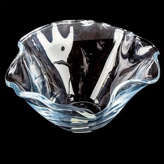 Lenox Large Glass Ruffled Bowl