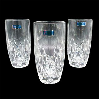 3pc Marquis by Waterford Crystal Highball Glasses, Brookside