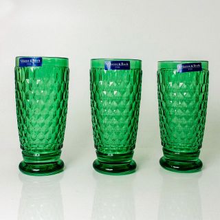 3pc Villeroy and Boch Highball Tumblers, Boston