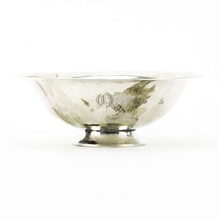 Georg Jensen Sterling Silver Footed Bowl.
