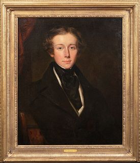 PORTRAIT OF GEORGE WELSTEAD OIL PAINTING