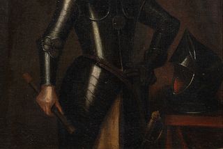 PORTRAIT OF SIR THOMAS FAIRFAX (1612-1671) OIL PAINTING