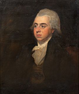PORTRAIT OF JOHN CURTIS, OWNER OF MILE END WHISKEY DISTILLERY OIL PAINTING