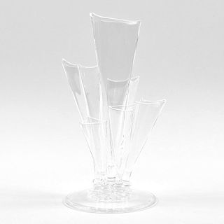 Steuben Five-Prong Vase