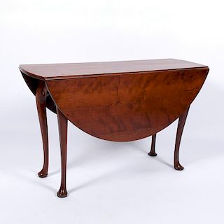 Cherry Queen Anne Drop Leaf Table