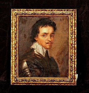 PORTRAIT OF THOMAS WENTWORTH, 1ST EARL OF STAFFORD OIL PAINTING