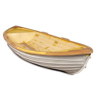 Extremely Rare Joseph Francis Corrugated Metallic Life Boat