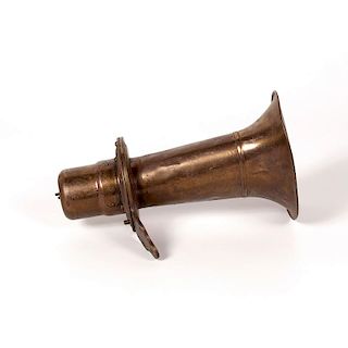 Joseph W. Jones Brass Electric Horn