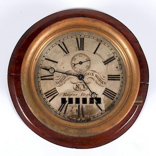 North River Iron Works Ship's Clock