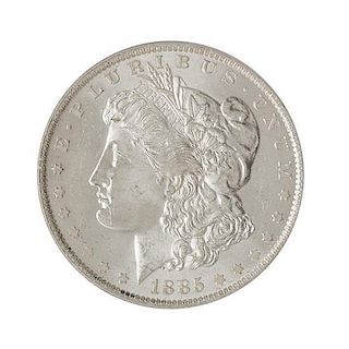 A United States 1885-O Morgan Silver Dollar