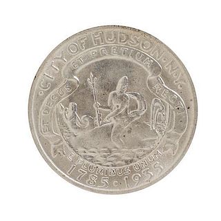 A United States 1935 Hudson, NY Commemorative Half-Dollar