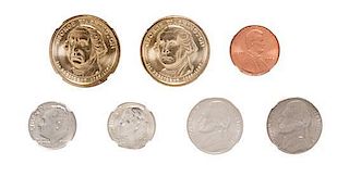 A Group of Fifteen United States Coins