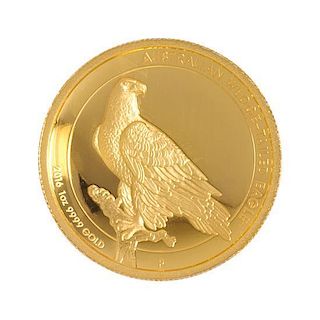 An Australia 2016 Wedge-Tailed Eagle $100 Gold Proof