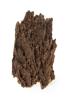 An Aloeswood Fragment Length of 7 1/2 inches. 沉香木塊，長7.5英吋