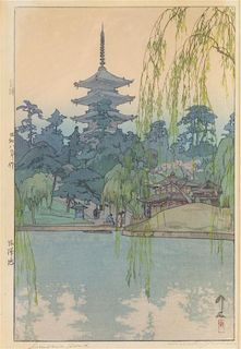 Hiroshi Yoshida, (1876-1950), Sarusawa Pond