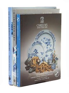 Three Reference Books Pertaining to Chinese Blue and White Porcelain